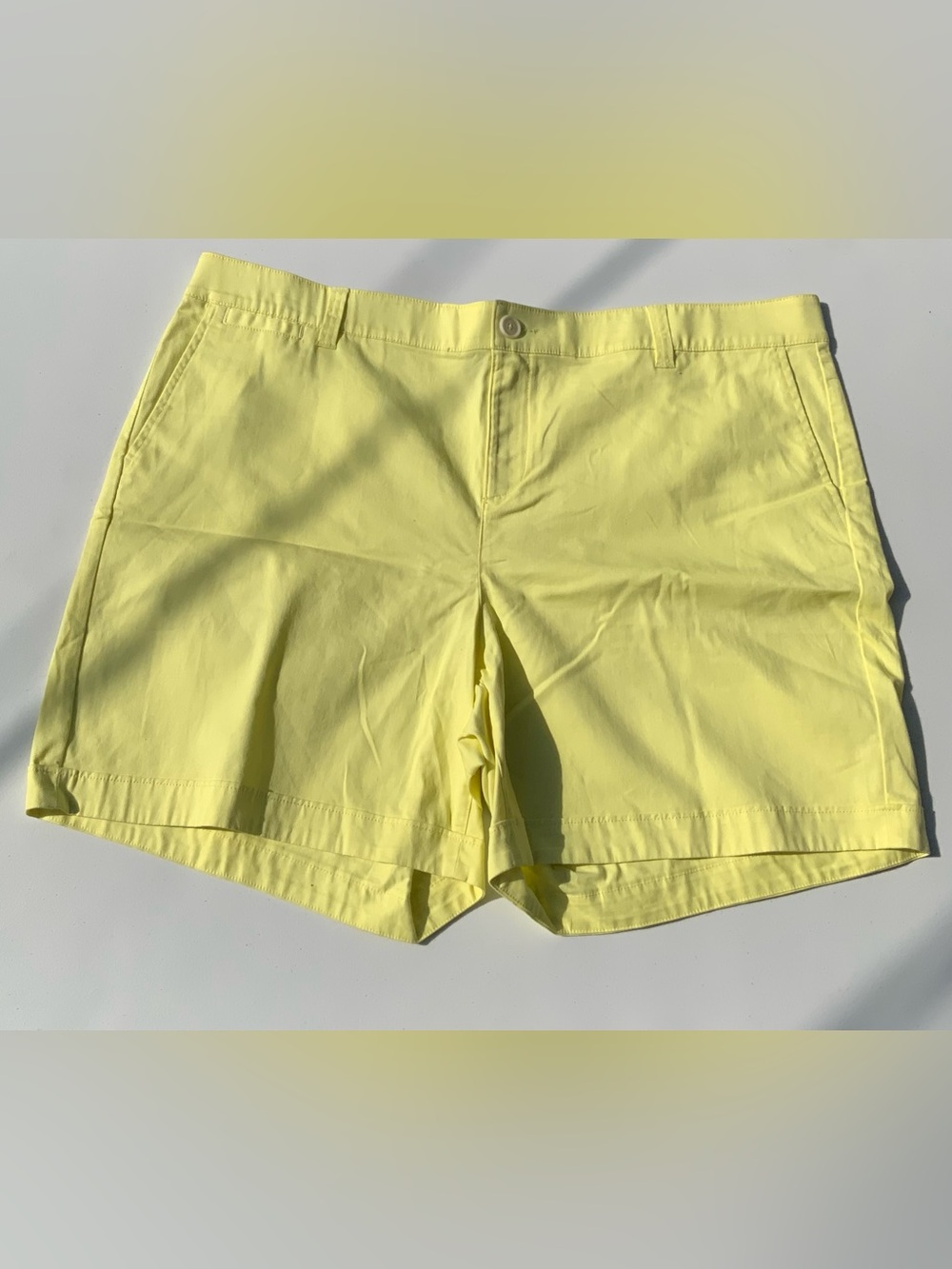 Lane Bryant Pale Yellow Women's Shorts 18/20
